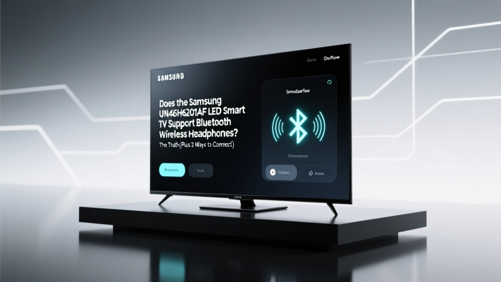 Does the Samsung UN46H6201AF LED Smart TV Support Bluetooth Wireless Headphones? The Truth (Plus 3 Workarounds That Actually Work in 2024)