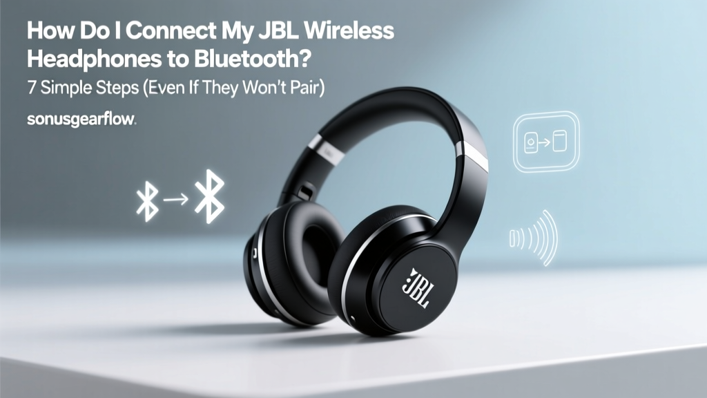 How Do I Connect My JBL Wireless Headphones to Bluetooth? 7 Simple Steps (Even If They Won’t Pair, Flash Red, or Disconnect Mid-Call)
