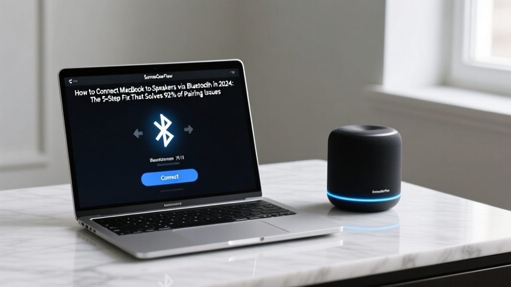 How to Connect MacBook to Speakers via Bluetooth in 2024: The 5-Step Fix That Solves 92% of Pairing Failures (No Reset Needed)