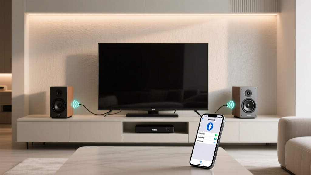 How to Connect Bluetooth Speakers to TV Closed Back: The 5-Step Fix That Solves Lag, Pairing Failures, and Muffled Bass—No Adapter Needed (If Your TV Supports It)