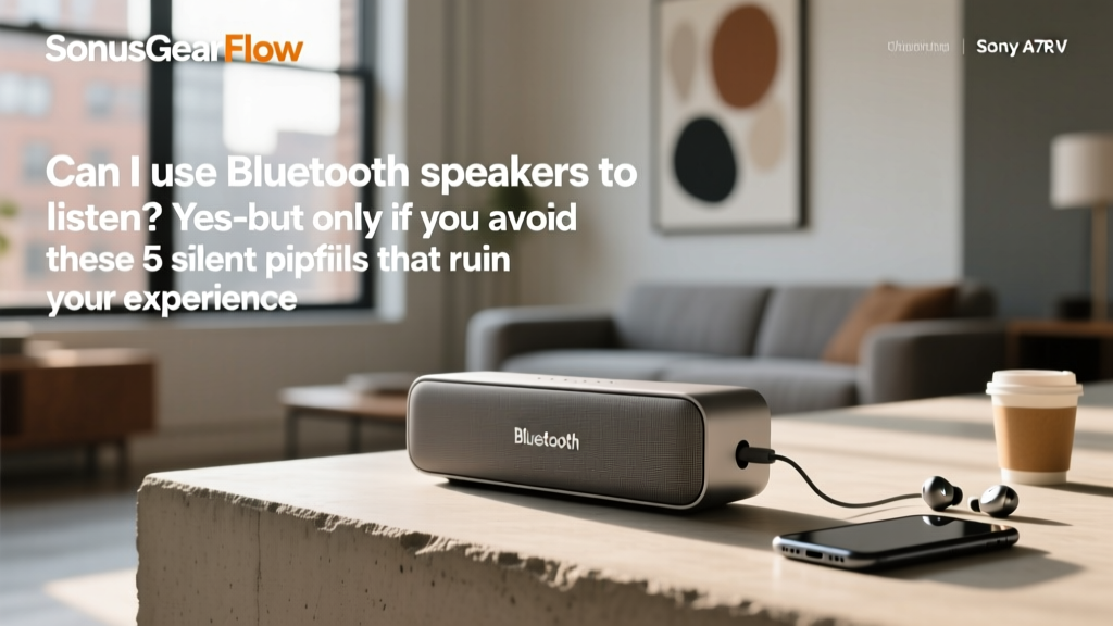 Can I use Bluetooth speakers to listen? Yes—but only if you avoid these 5 silent pitfalls that ruin clarity, delay, and battery life (most users don’t know #3)