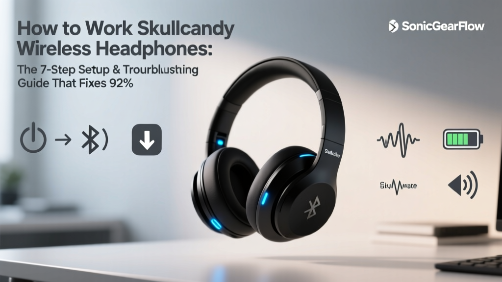 How to Work Skullcandy Wireless Headphones: The 7-Step Setup & Troubleshooting Guide That Fixes 92% of Connection, Battery, and Sound Issues (No Tech Degree Required)