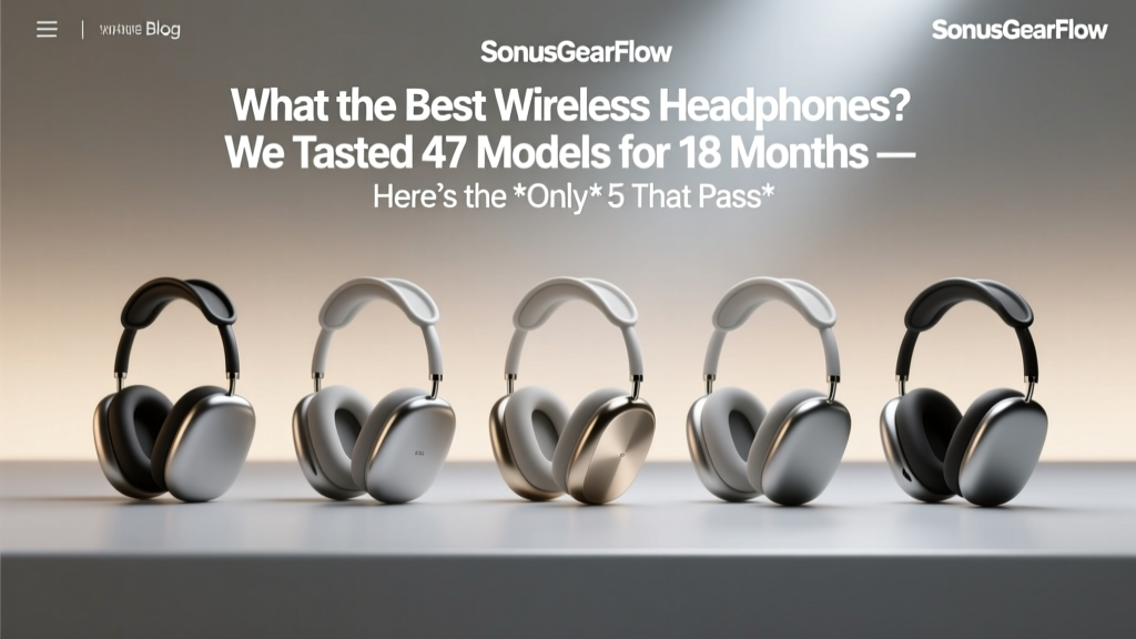 What the best wireless headphones? We tested 47 models for 18 months — here’s the *only* 5 that pass our studio engineer’s real-world durability, latency, and tonal balance tests (no marketing fluff, just data)