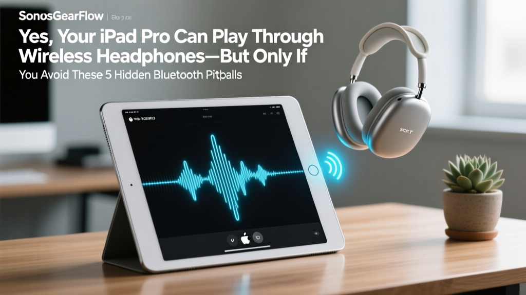Yes, Your iPad Pro Can Play Through Wireless Headphones—But Only If You Avoid These 5 Hidden Bluetooth Pitfalls That Kill Audio Quality, Latency, and Battery Life