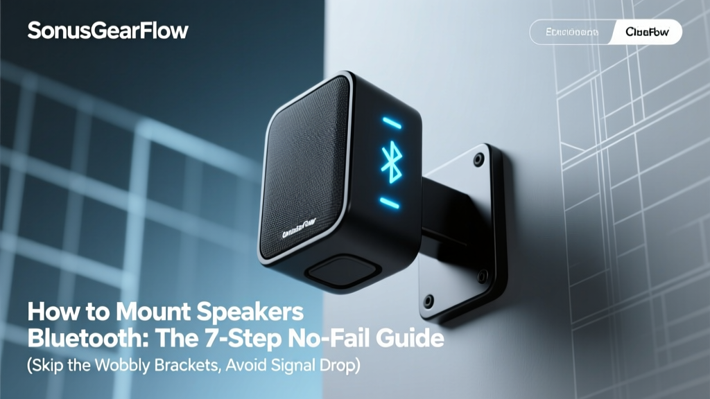 How to Mount Speakers Bluetooth: The 7-Step No-Fail Guide (Skip the Wobbly Brackets, Avoid Signal Dropouts, and Get Studio-Quality Sound Without Rewiring Your Walls)