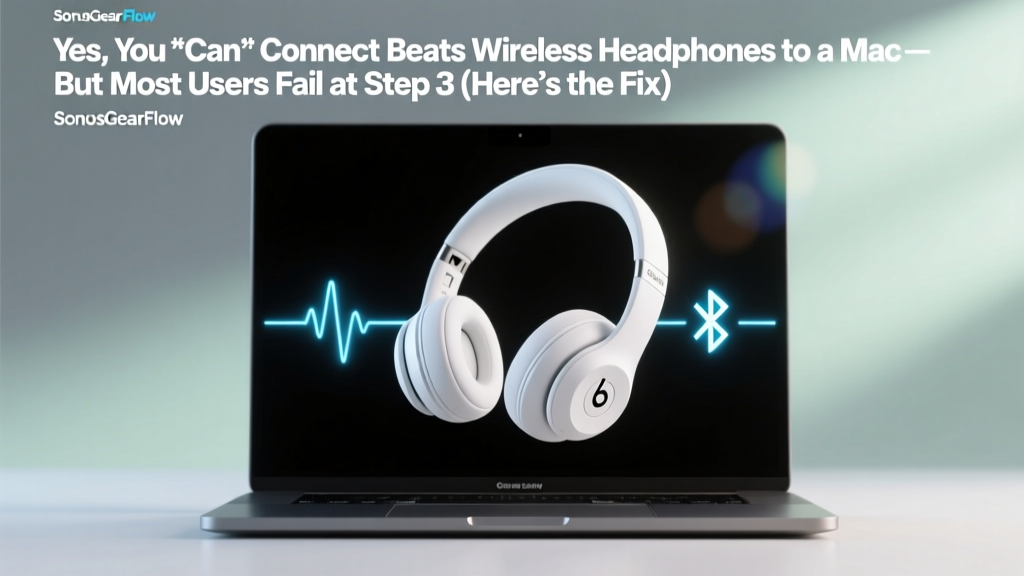 Yes, You *Can* Connect Beats Wireless Headphones to a Mac — But Most Users Fail at Step 3 (Here’s the Exact Fix That Works Every Time, Even on macOS Sequoia)