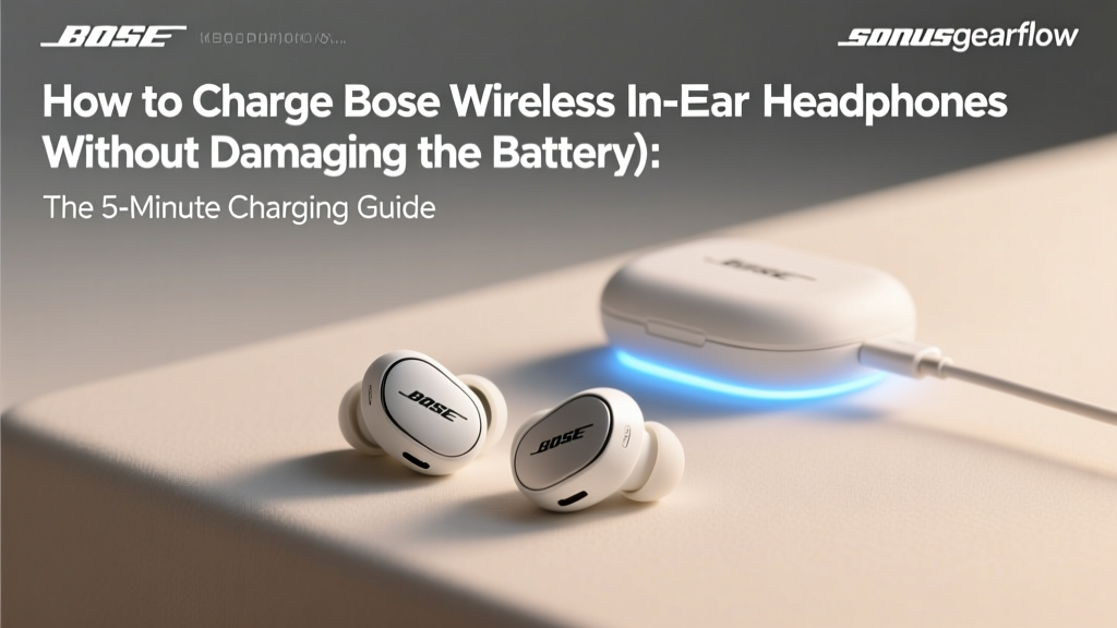 How to Charge Bose Wireless In-Ear Headphones (Without Damaging the Battery): The 5-Minute Charging Protocol Engineers Actually Use — Not the Manual’s Generic Advice