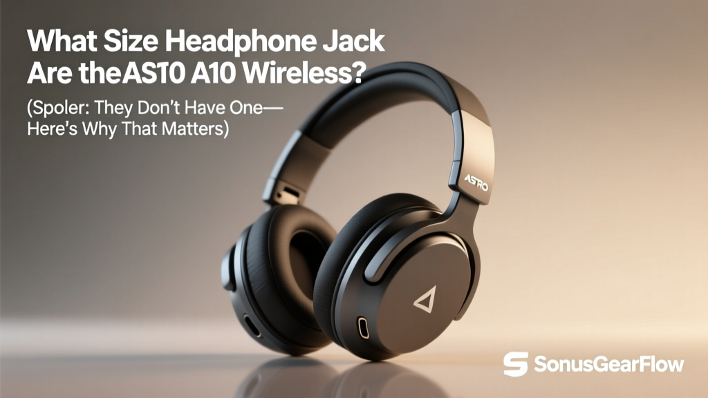 What Size Headphone Jack Are the ASTRO A10 Wireless? (Spoiler: They Don’t Have One—Here’s Why That Matters More Than You Think)