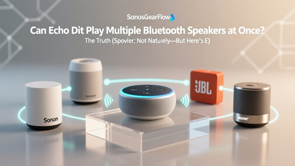 Can Echo Dot Play Multiple Bluetooth Speakers at Once? The Truth (Spoiler: Not Natively—But Here’s Exactly How to Achieve True Multi-Room Audio Without Buying New Gear)