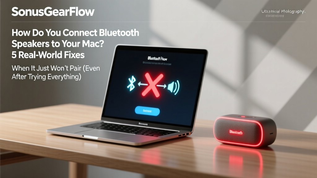 How Do U Connect Bluetooth Speakers to Your Mac? 5 Real-World Fixes When It Just Won’t Pair (Even After Restarting)