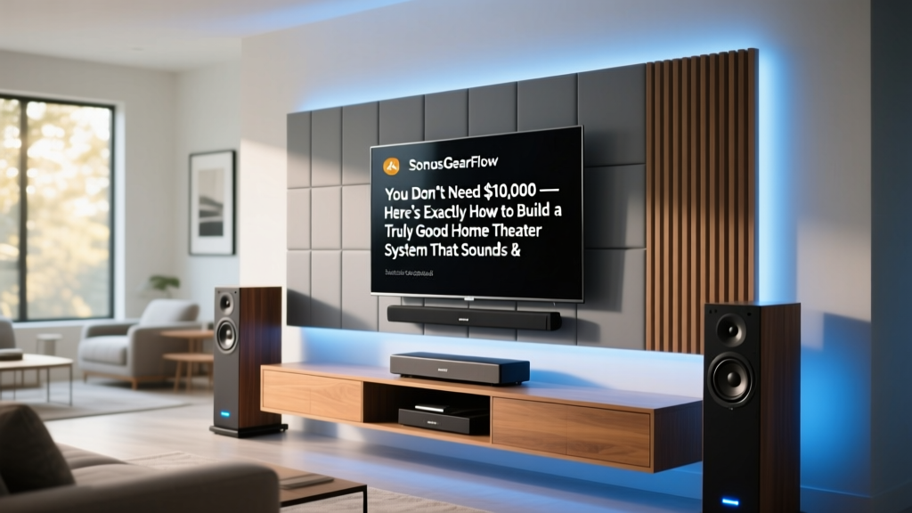 You Don’t Need $10,000 — Here’s Exactly How to Build a Truly Good Home Theater System That Sounds & Looks Better Than Most Showrooms (Without Overpaying or Overcomplicating)