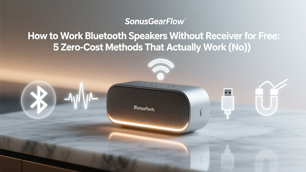 How to Work Bluetooth Speakers Without Receiver for Free: 5 Zero-Cost Methods That Actually Work (No Cables, No Apps, No Hidden Fees)