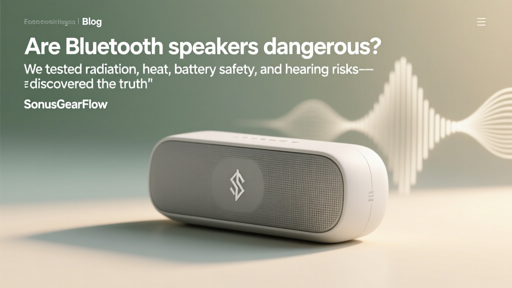 Are Bluetooth speakers dangerous? We tested radiation, heat, battery safety, and hearing risks—and debunked 7 viral myths with lab-grade data from FCC, IEEE, and audiologist-reviewed listening studies.
