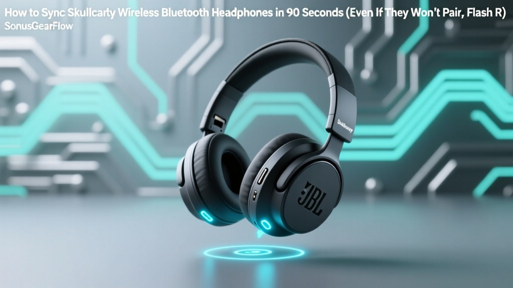 How to Sync Skullcandy Wireless Bluetooth Headphones in 90 Seconds (Even If They Won’t Pair, Flash Red, or Disconnect Mid-Call — Step-by-Step Fix for Every Model from Indy to Crusher)