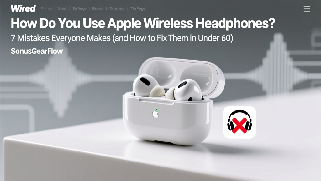 How Do You Use Apple Wireless Headphones? 7 Mistakes Everyone Makes (and How to Fix Them in Under 60 Seconds)