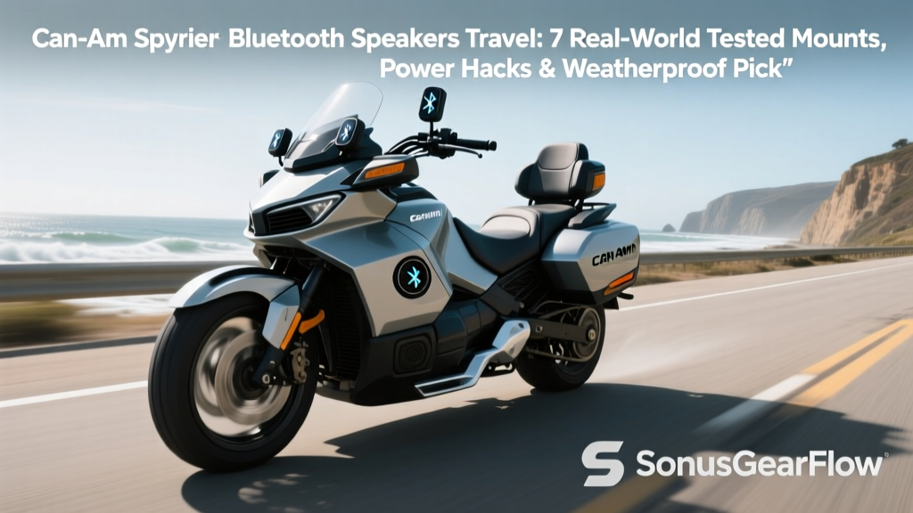 Can-Am Spyder Bluetooth Speakers Travel: 7 Real-World Tested Mounts, Power Hacks & Weatherproof Picks That Actually Stay Loud (Not Just 'Bluetooth-Compatible' in Theory)