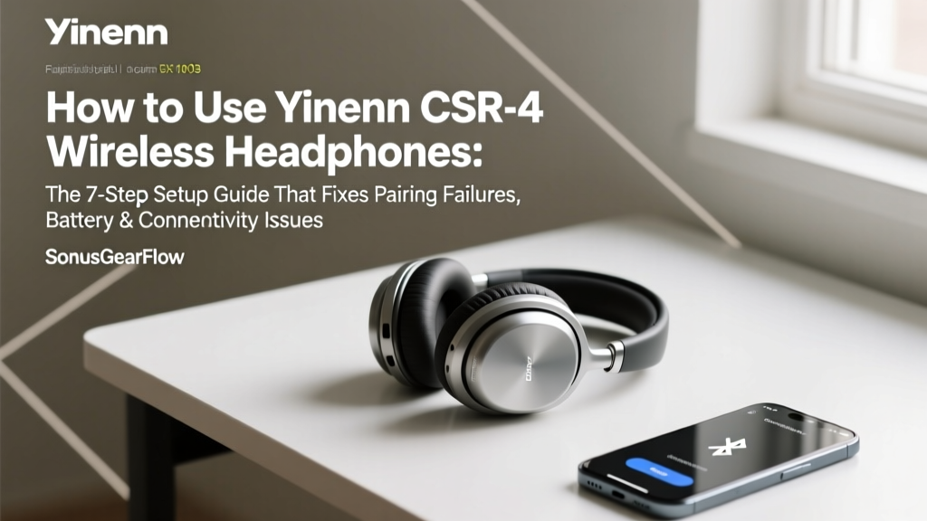 How to Use Yinenn CSR-4 Wireless Headphones: The 7-Step Setup Guide That Fixes Pairing Failures, Battery Drain, and Audio Lag (No Manual Needed)