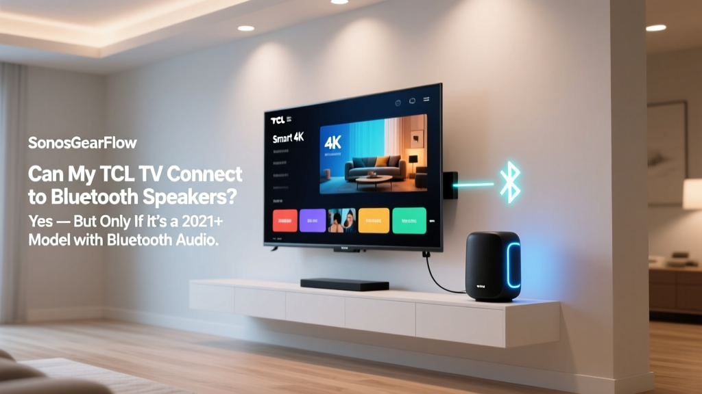 Can My TCL TV Connect to Bluetooth Speakers? Yes — But Only If It’s a 2021+ Model with Bluetooth Audio Out (Here’s Exactly How to Check & Pair Without Lag, Dropouts, or Headphone-Only Traps)