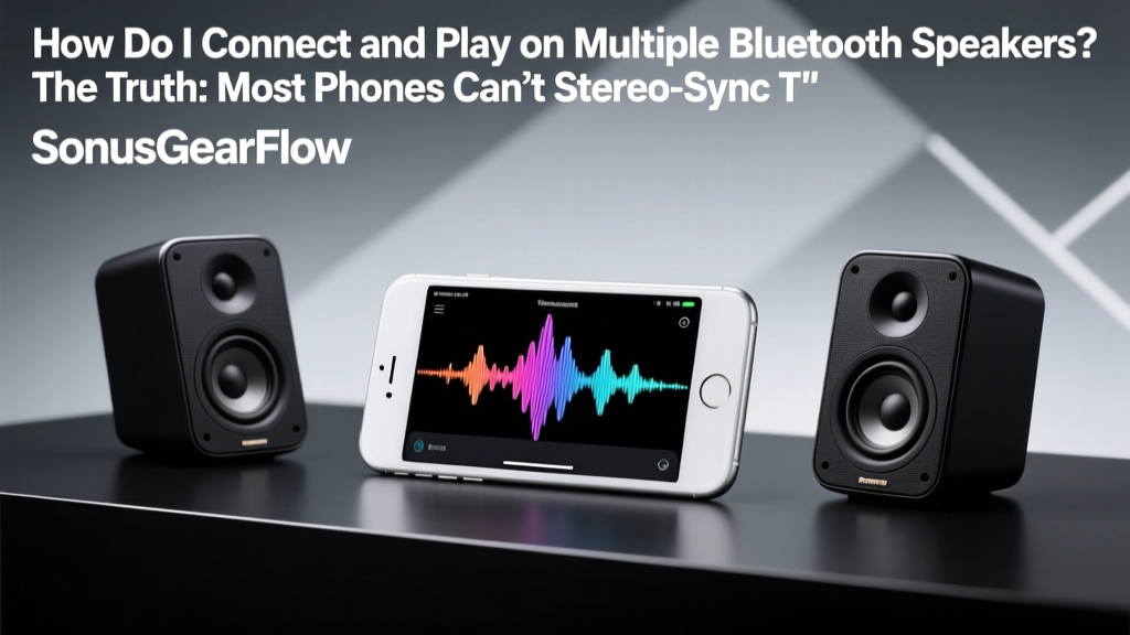 How Do I Connect and Play on Multiple Bluetooth Speakers? The Truth: Most Phones Can’t Stereo-Sync Them—Here’s Exactly Which Devices, Apps, and Speaker Pairs Actually Work (Without Glitches or Lag)