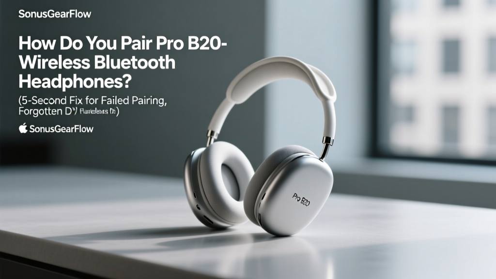 How Do You Pair Pro B20-Wireless Bluetooth Headphones? (5-Second Fix for Failed Pairing, Forgotten Devices & iOS/Android Glitches — No Manual Needed)