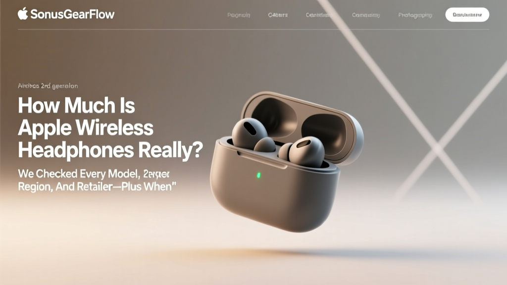How Much Is Apple Wireless Headphones Really? We Checked Every Model, Region, and Retailer—Plus When to Wait, When to Buy, and Why the $249 AirPods Pro Often Cost Less Than You Think