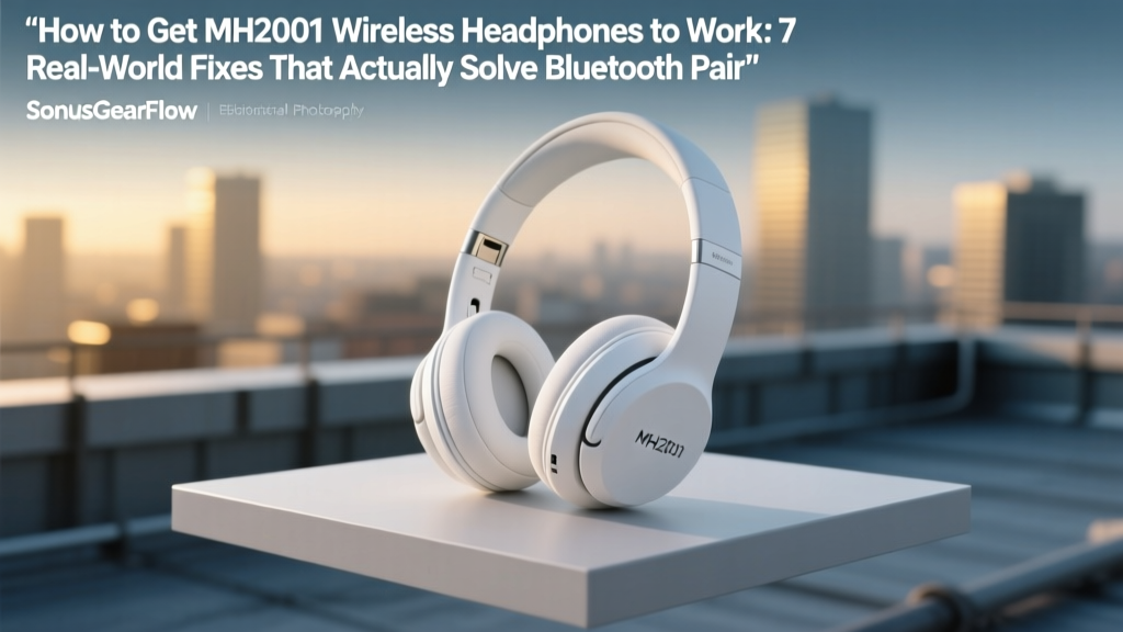 How to Get MH2001 Wireless Headphones to Work: 7 Real-World Fixes That Actually Solve Bluetooth Pairing Failures, Charging Glitches, and Audio Dropouts (No Tech Support Needed)