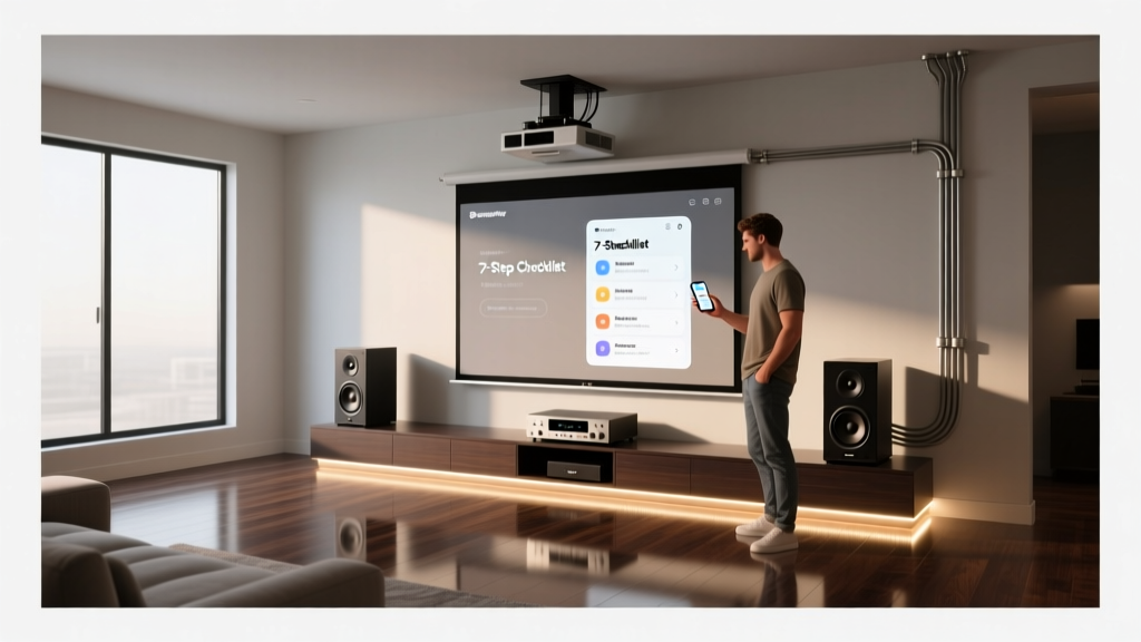 How to Install a Home Theater System Without Hiring a Pro (7-Step Checklist That Saves $1,200+ in Labor & Avoids 92% of Common Wiring Mistakes)