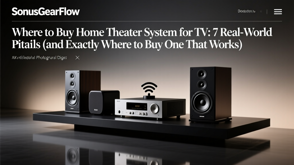 Where to Buy Home Theater System for TV: 7 Real-World Pitfalls (and Exactly Where to Buy One That Won’t Disappoint in 2024)