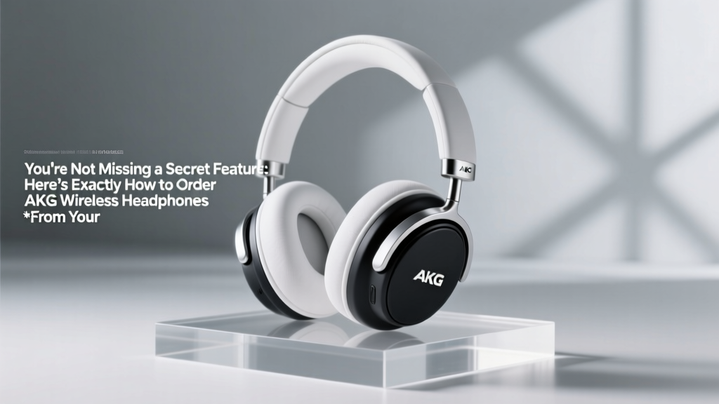 You’re Not Missing a Secret Feature: Here’s Exactly How to Order AKG Wireless Headphones *From Your Note 9* (No App Confusion, No Carrier Locks, Just Real Steps That Work in 2024)