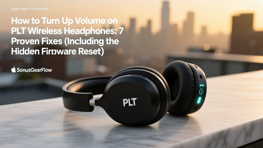 How to Turn Up Volume on PLT Wireless Headphones: 7 Proven Fixes (Including the Hidden Firmware Reset Most Users Miss)