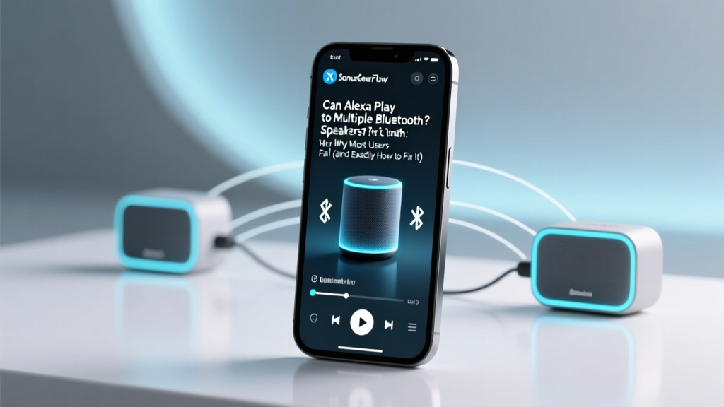 Can Alexa Play to Multiple Bluetooth Speakers? Here’s the Truth: Why Most Users Fail (and Exactly How to Fix It in Under 5 Minutes Without Extra Hardware)
