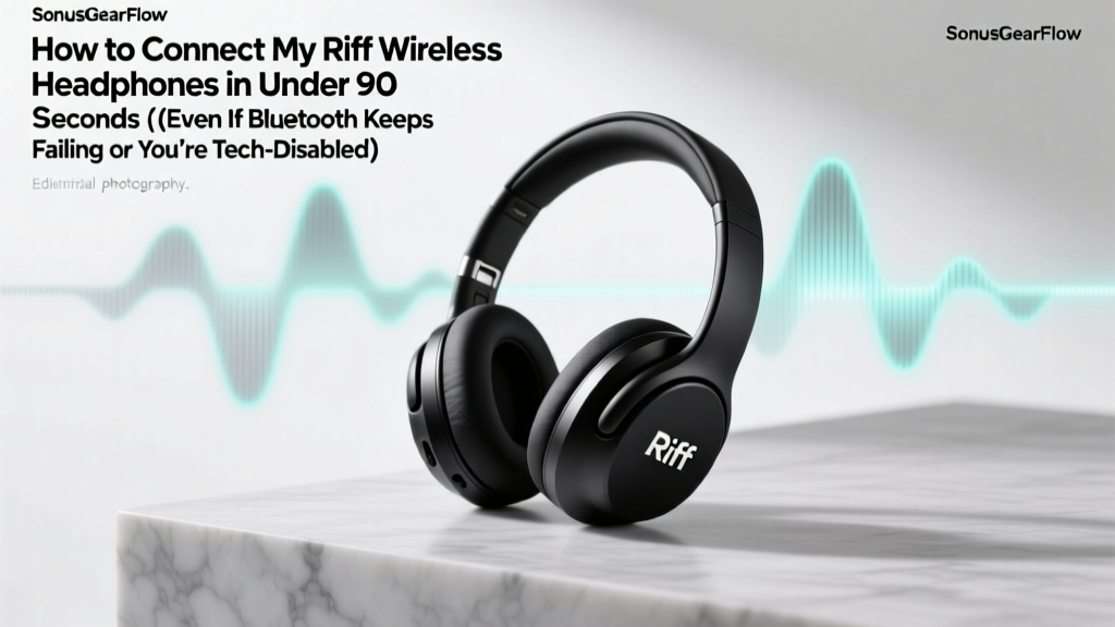 How to Connect My Riff Wireless Headphones in Under 90 Seconds (Even If Bluetooth Keeps Failing or Your Device Won’t Detect Them)