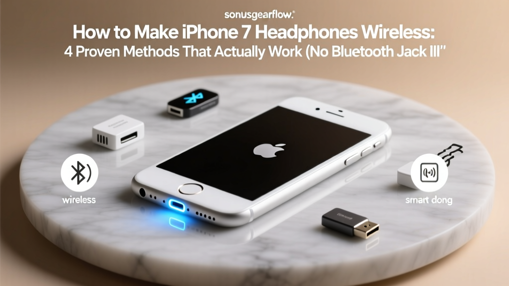 How to Make iPhone 7 Headphones Wireless: 4 Proven Methods That Actually Work (No Bluetooth Jack Illusions or $200 'Upgrades')