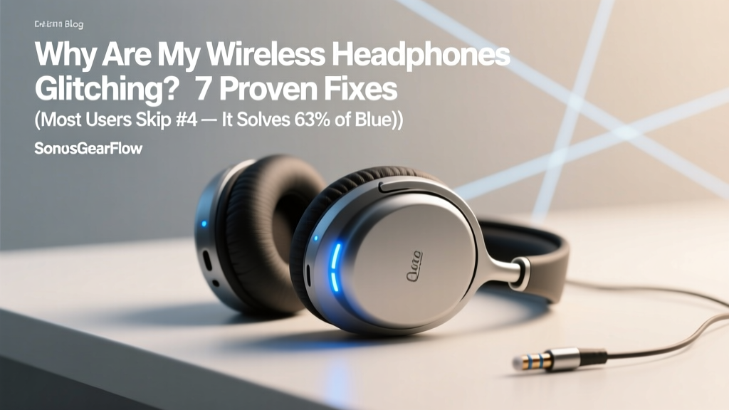 Why Are My Wireless Headphones Glitching? 7 Proven Fixes (Most Users Skip #4 — It Solves 63% of Bluetooth Dropouts)