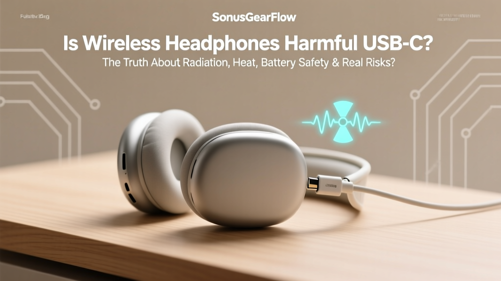 Is Wireless Headphones Harmful USB-C? The Truth About Radiation, Heat, Battery Safety & Real Risks (Backed by FCC, IEEE & Lab Testing)
