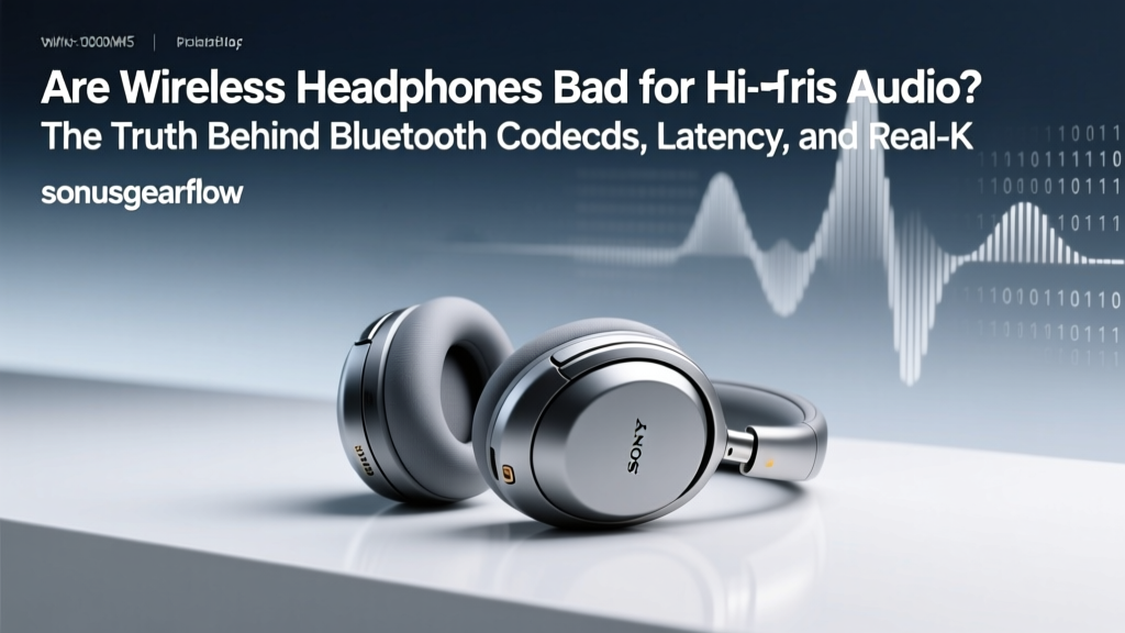 Are Wireless Headphones Bad for Hi-Res Audio? The Truth Behind Bluetooth Codecs, Latency, and Real-World Listening Tests (Spoiler: It Depends on Your Gear, Not Just the Label)