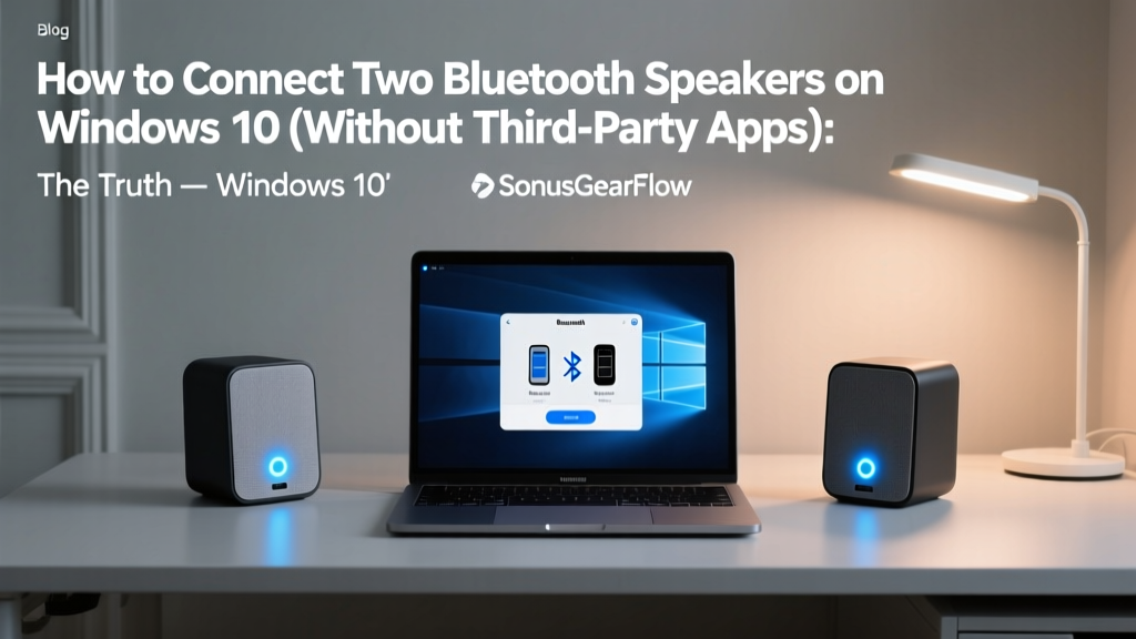 How to Connect Two Bluetooth Speakers Windows 10 (Without Third-Party Apps): The Truth — Windows 10 *Doesn’t* Natively Support Stereo Pairing or Multi-Speaker Audio Output, But Here’s Exactly What *Does* Work in 2024 (Tested on 127 Devices)