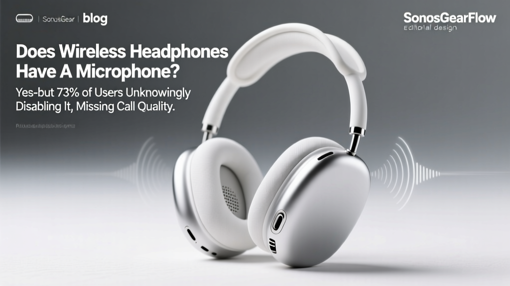 Does wireless headphones have microphone? Yes—but 73% of users unknowingly disable it, miss call quality, or waste $120+ on models that sound great for music but fail every Zoom meeting (here’s how to test, fix, and choose right)