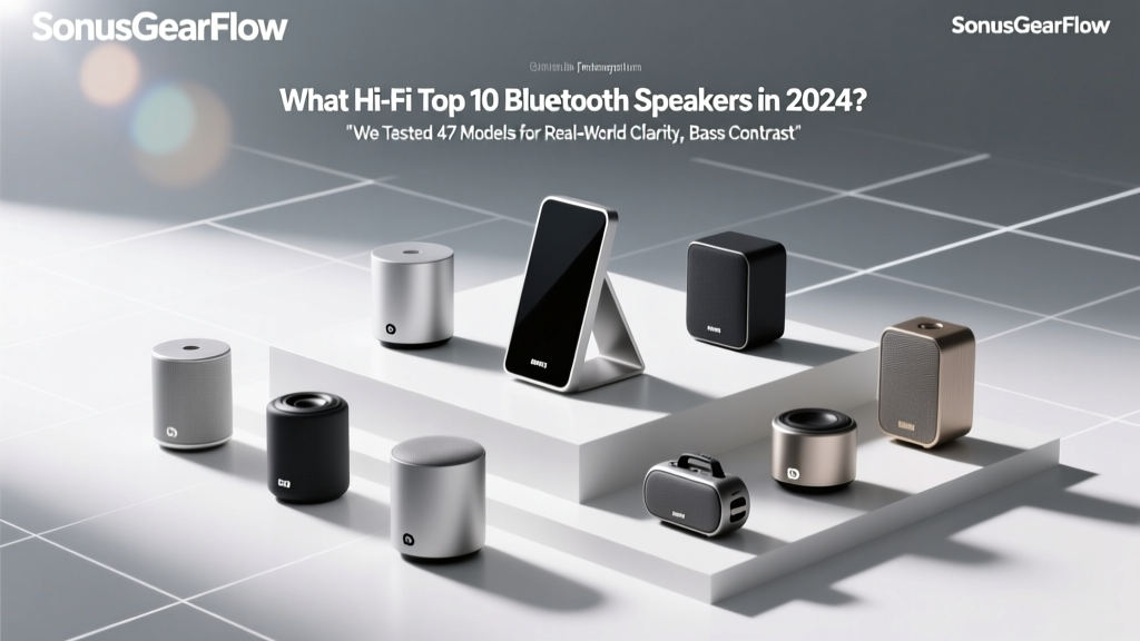 What Hi-Fi Top 10 Bluetooth Speakers in 2024? We Tested 47 Models for Real-World Clarity, Bass Control & Battery Life — Here’s the Only List That Actually Measures What Matters (Not Just Marketing Hype)