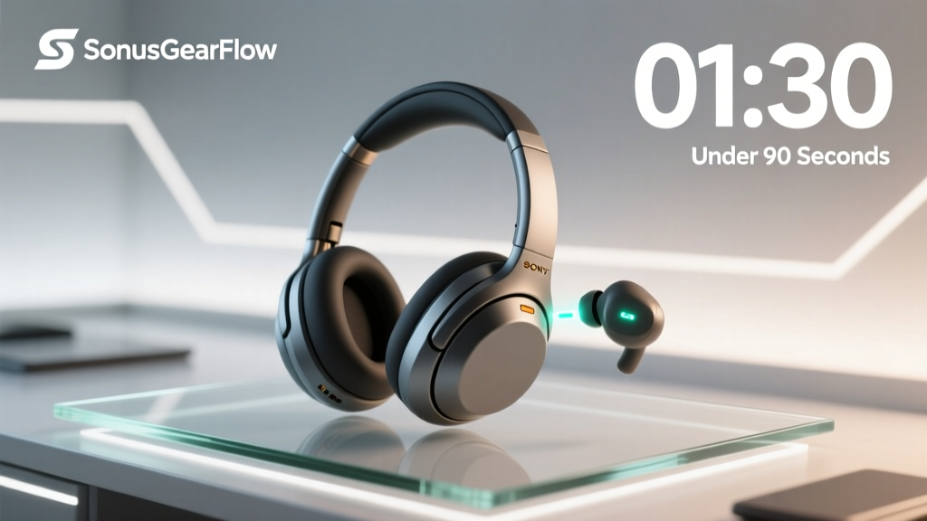 How to Install Sony Wireless Headphones in Under 90 Seconds (No App, No Glitches, No Guesswork) — The Only Setup Guide You’ll Ever Need for WH-1000XM5, LinkBuds, and WF-1000XM5