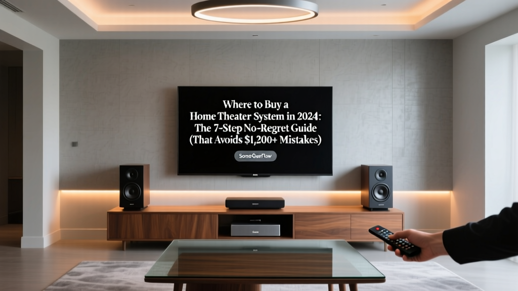 Where to Buy a Home Theater System in 2024: The 7-Step No-Regret Guide (That Avoids $1,200+ Mistakes Most Buyers Make)
