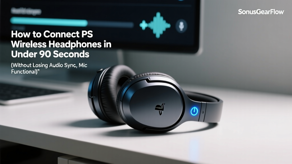 How to Connect PS Wireless Headphones in Under 90 Seconds (Without Losing Audio Sync, Mic Functionality, or Battery Life — Step-by-Step for PS5 & PS4)
