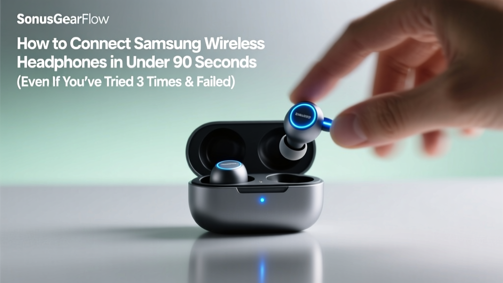 How to Connect Samsung Wireless Headphones in Under 90 Seconds (Even If You’ve Tried 3 Times & Failed — Here’s the Real Fix)