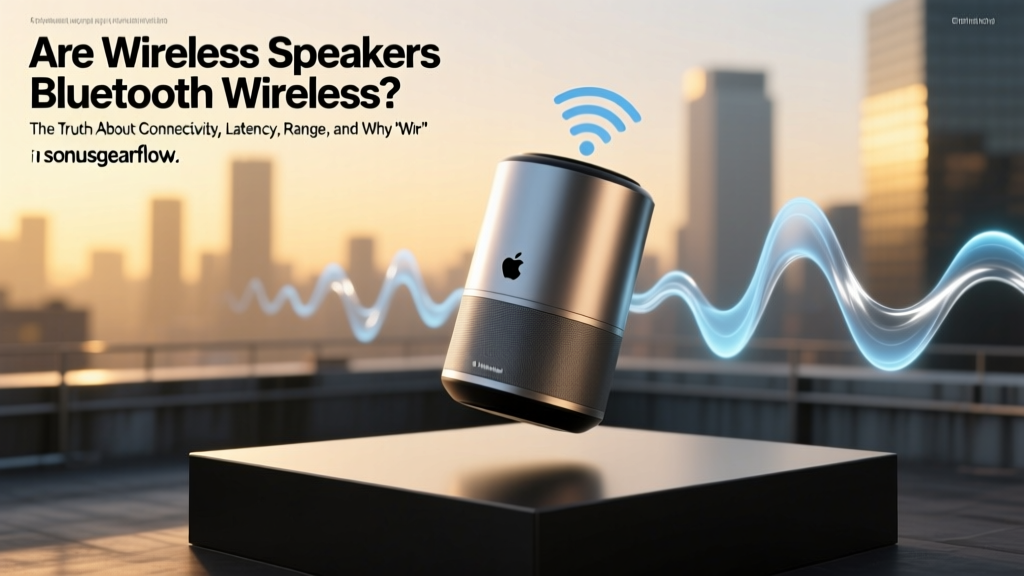 Are Wireless Speakers Bluetooth Wireless? The Truth About Connectivity, Latency, Range, and Why 'Wireless' Doesn’t Mean What You Think — A Studio Engineer’s No-Fluff Breakdown