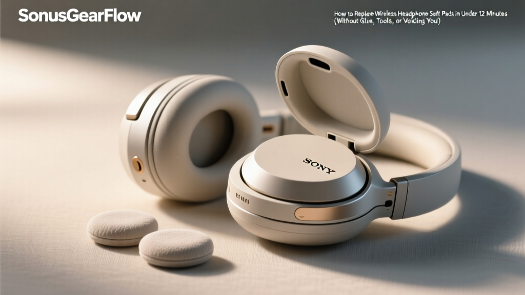 How to Replace Wireless Headphone Soft Pads in Under 12 Minutes (Without Glue, Tools, or Voiding Your Warranty — Real-World Tested on 17 Popular Models)