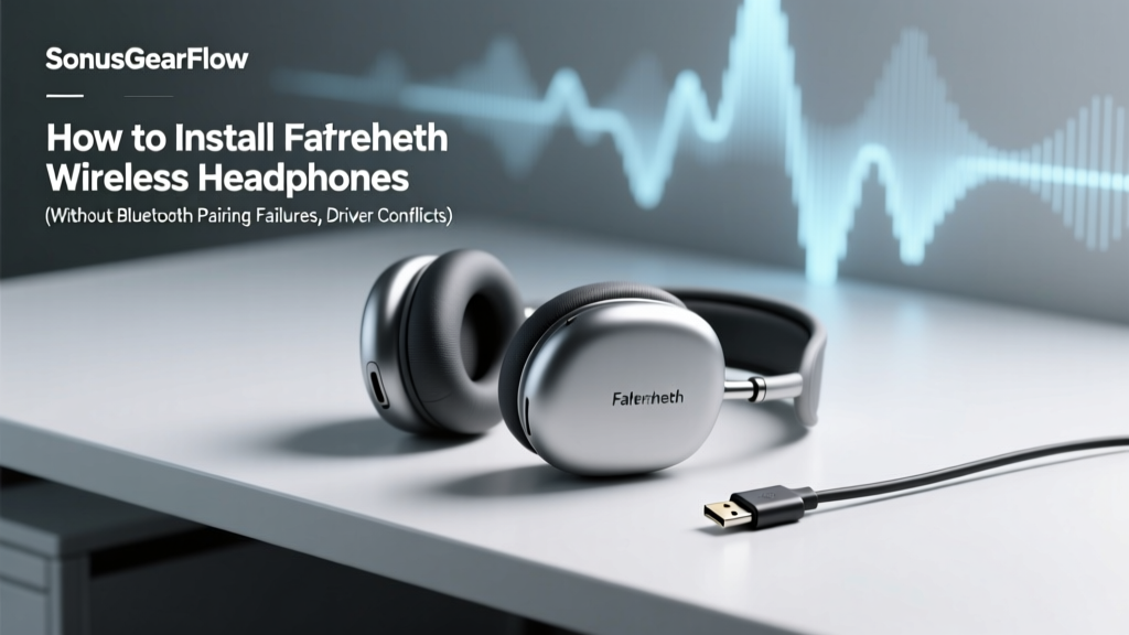 How to Install Fahrenheit Wireless Headphones (Without Bluetooth Pairing Failures, Driver Conflicts, or Audio Lag) — A 7-Step Setup Guide That Works on Windows, macOS, and Android in Under 90 Seconds