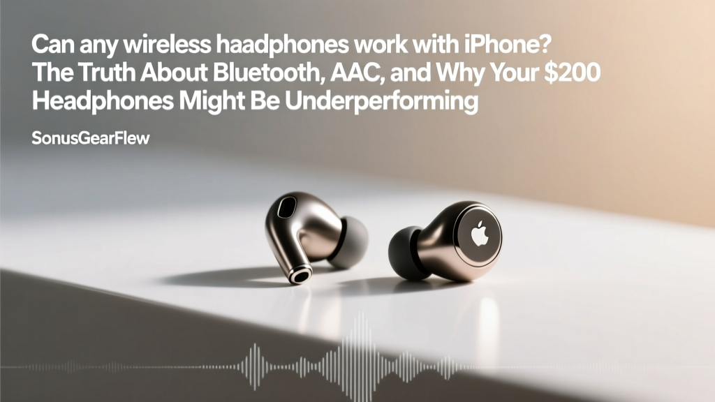 Can any wireless headphones work with iPhone? The Truth About Bluetooth, AAC, and Why Your $200 Headphones Might Sound Worse Than AirPods (Even If They Connect)