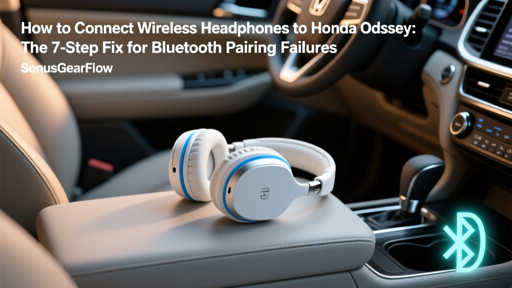 How to Connect Wireless Headphones to Honda Odyssey: The 7-Step Fix for Bluetooth Pairing Failures (No More Cutting In, Lag, or 'Device Not Found' Errors)