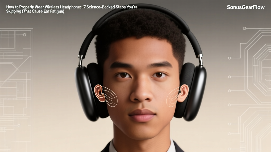 How to Properly Wear Wireless Headphones: 7 Science-Backed Steps You’re Skipping (That Cause Ear Fatigue, Sound Leakage & Battery Drain)