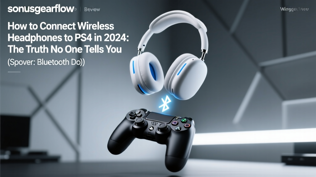 How to Connect Wireless Headphones to PS4 in 2024: The Truth No One Tells You (Spoiler: Bluetooth Doesn’t Work — Here’s What Actually Does)